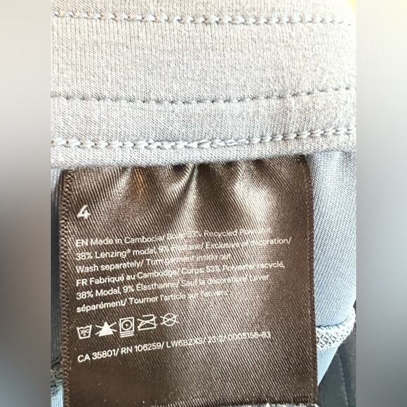 Lululemon Softstreme High Rise Straight Leg Crop utility blue athletic summer 4 - Picture 11 of 15